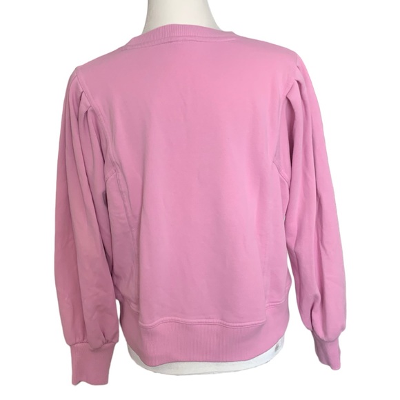 Women’s Pink A New Day Pleated Ruched Shoulder Sweatshirt | Size M - Picture 5 of 12